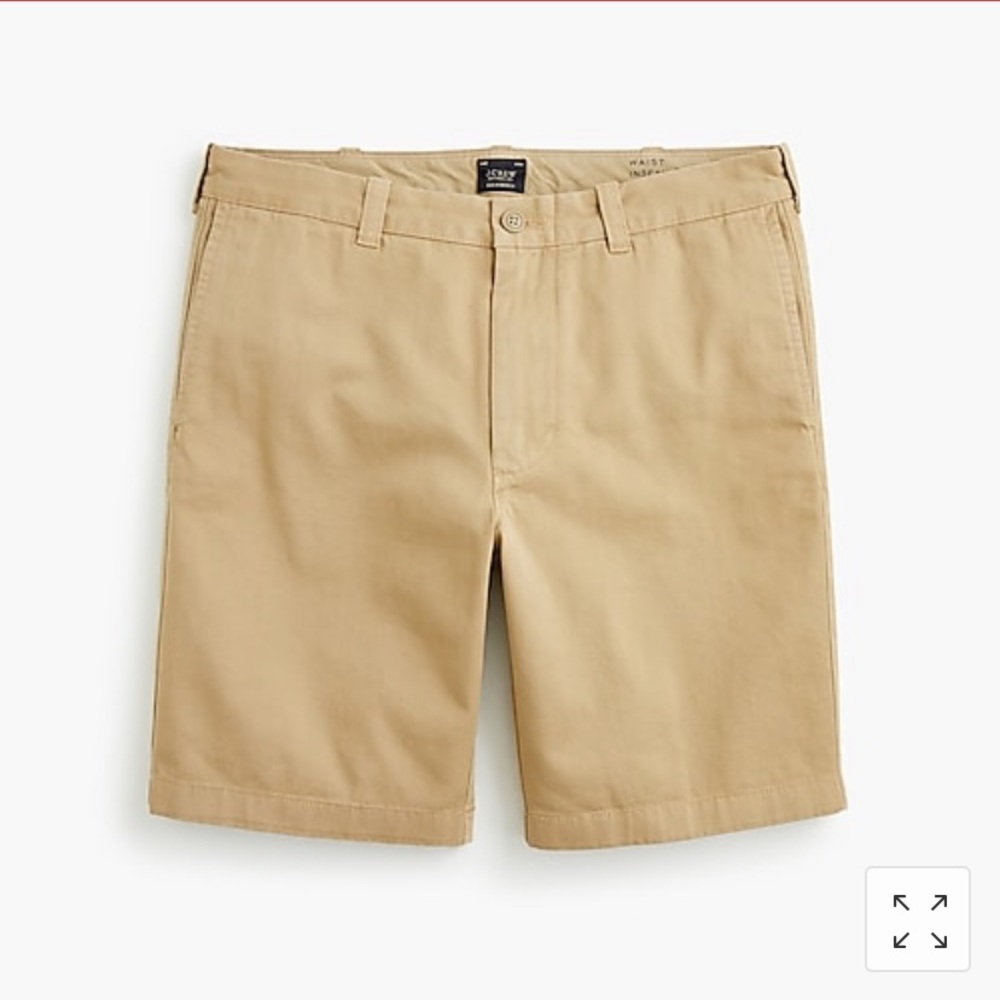 Men’s JCrew Chino shorts 33inch waist
